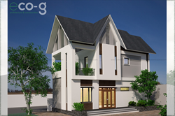 biệt thự hiện đại 2 tầng-anh Sơn